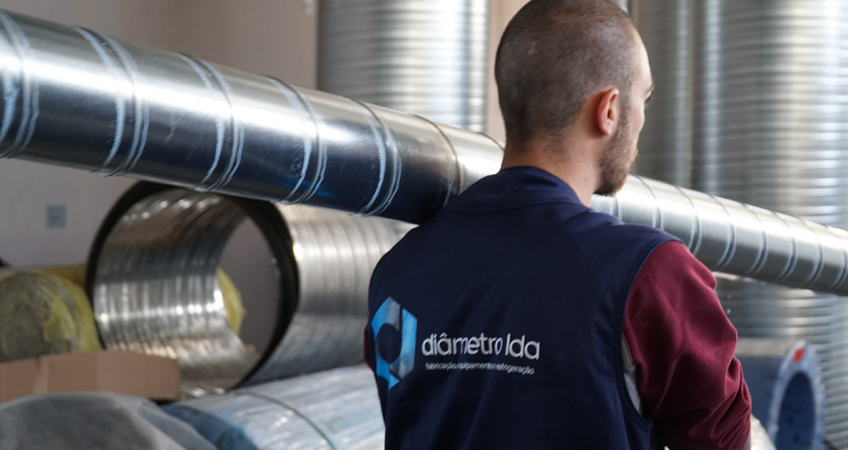 Diâmetro - Conduta Ar Condicionado